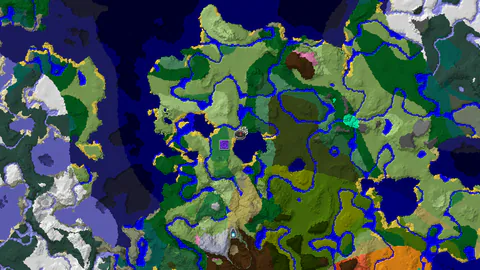 Shipwreck Near Spawn and a Flower Forest 128 Blocks Away