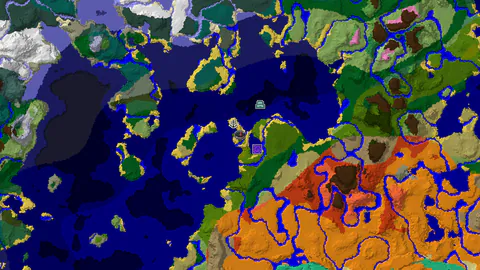 Jungle Spawn with Shipwreck and Ruined Portal Nearby