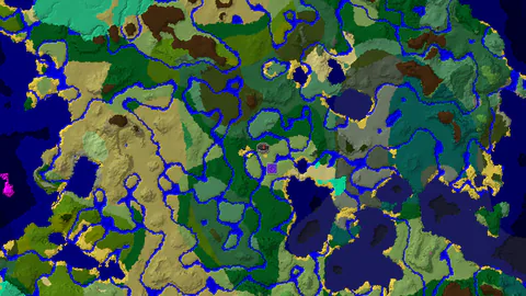 Forest Spawn With a Ruined Portal 219 Blocks Away