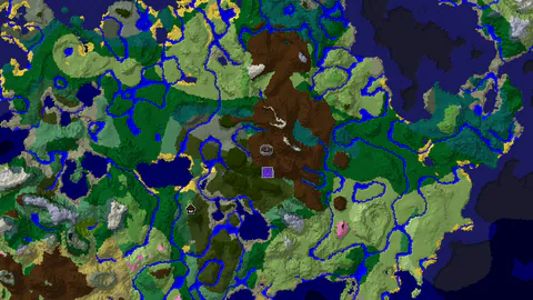Ancient City 220 Blocks From Grove Spawn