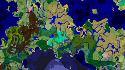 Swamp Spawn With Witch Hut 120 Blocks East, Flower Forest Nearby