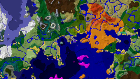 Savanna Spawn With a Shipwreck and Ruined Portal Nearby