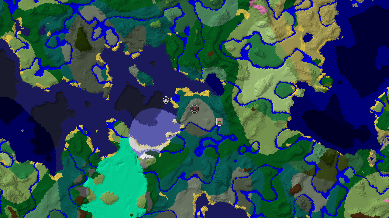 Village and Shipwreck Near Spawn, Nether Fortress Portal