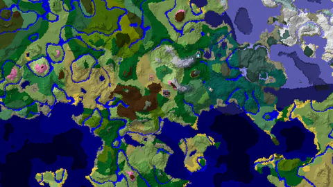Savanna Spawn with a Ruined Portal and Nearby Village