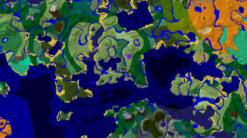Flower Forest and Shipwreck Near Spawn