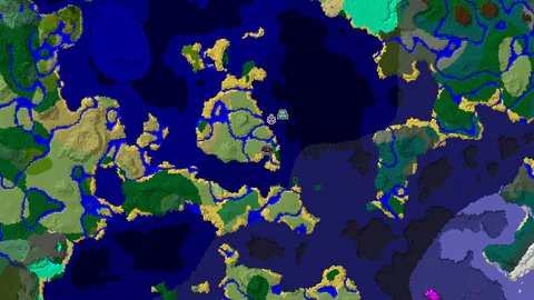 Ocean Monument and Shipwreck Close to Plains Spawn