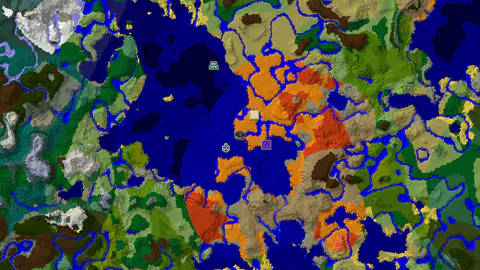 Desert and Warm Ocean Spawn with Shipwreck and Pyramid Nearby