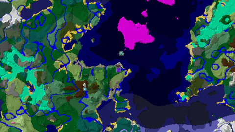 Forest Spawn with Shipwreck and Ruined Portal Near