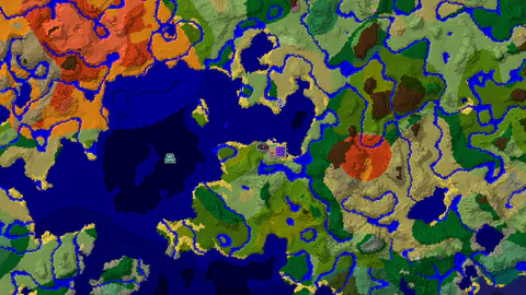 Jungle Spawn with Village and Ruined Portal Near