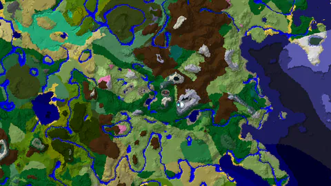 Forest Spawn with Ancient City About 260 Blocks Away
