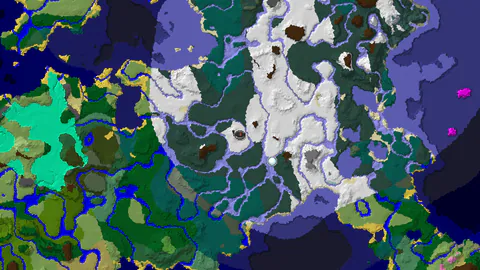 Igloo and Extensive Taiga Biomes Near Spawn
