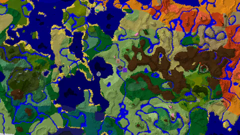 Plains Spawn with a Village and Ruined Portal Near