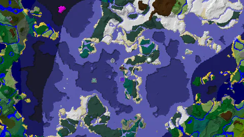 Snowy Taiga Survival Island