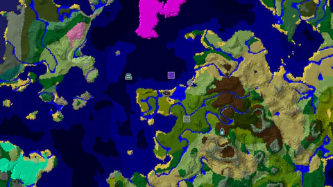 Jungle Spawn with Ruined Portal and Shipwreck Nearby