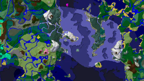 Ocean Monument and Shipwreck Near Icy Spawn