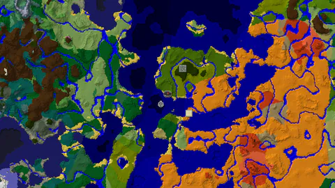 Jungle Spawn with Shipwreck and Rare Biome Nearby