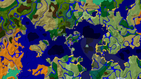 Forest Spawn With Village and Ancient City Nearby
