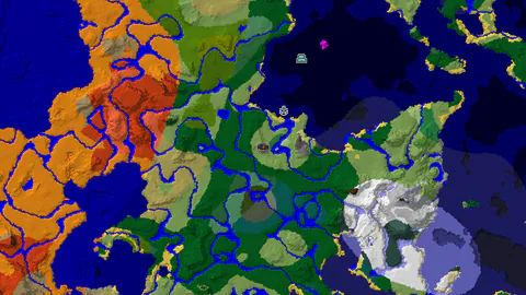 Plains Spawn With Flower Forest and Shipwreck Nearby