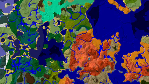 Badlands and Jungle Spawn With Ancient City 759 Blocks Away