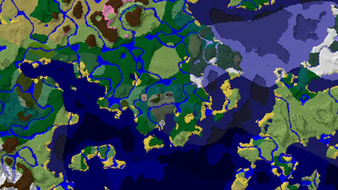 Village 378 Blocks From Old Growth Spruce Taiga Spawn