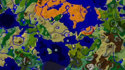 Savanna Spawn with a Ruined Portal and Shipwreck Near