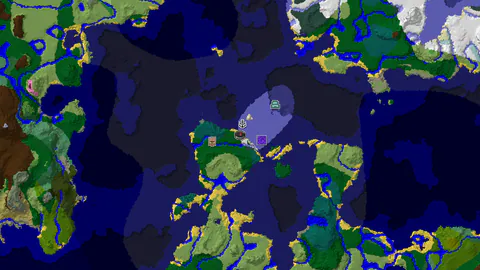 Waterside Village 300 Blocks From Icy Ocean Spawn