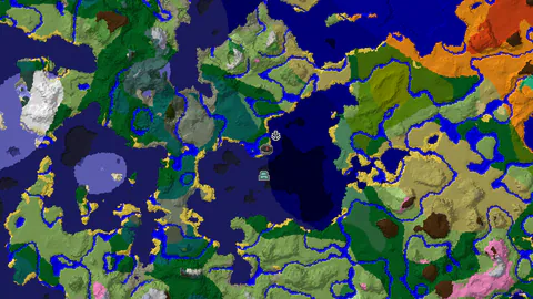 Plains Spawn With a Shipwreck 162 Blocks Away and Ocean Monument Nearby