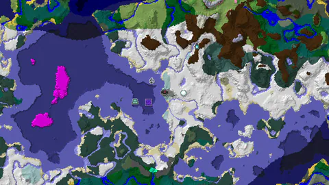 Ice Spikes Spawn With Igloo and Shipwreck Less Than 300 Blocks Away