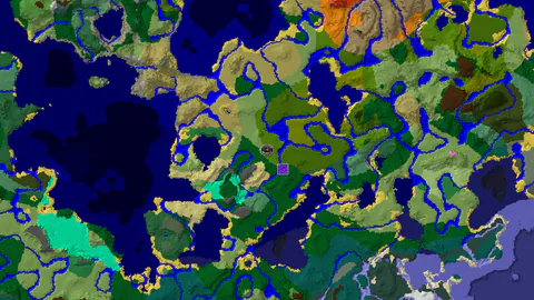 Sparse Jungle Spawn With a Ruined Portal Nearby and Blaze Rods From Your First Portal