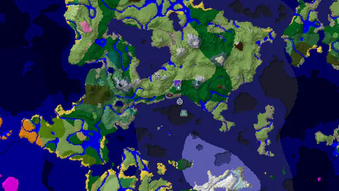 Ancient City and Shipwreck Very Close to Spawn