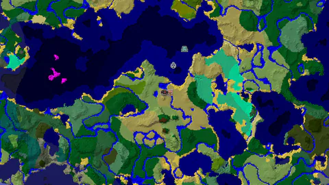 Abandoned Savanna Village and Ocean Monument Near Spawn