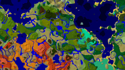 Jungle Temple 500 Blocks From Spawn, Ancient City 780 Blocks Away