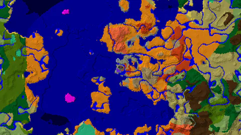 Eroded Badlands Spawn With Ruined Portal 69 Blocks Away