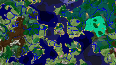 Plains Spawn with Ruined Portal and Village Nearby