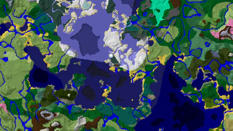 Frozen Island With a Shipwreck Off Its Shore